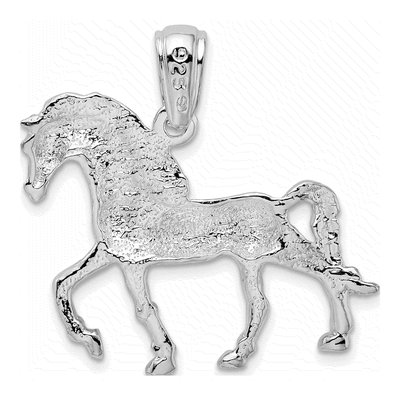 Sterling Silver Walking Horse Pendant – view 5