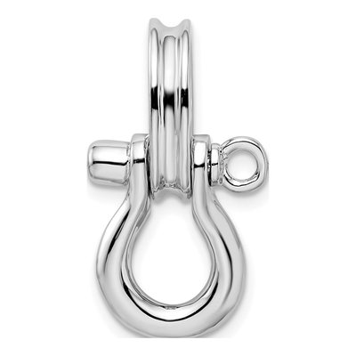 Sterling Silver Shackle Link Pendant