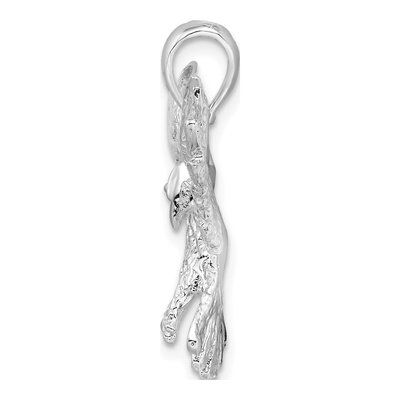 Sterling Silver Flying Eagle Pendant – view 3