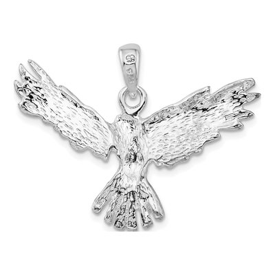 Sterling Silver Flying Eagle Pendant – view 5