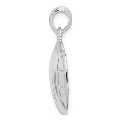 Sterling Silver Volleyball Pendant – view 3