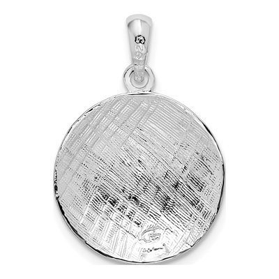 Sterling Silver Volleyball Pendant – view 5