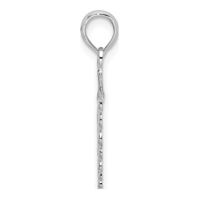Sterling Silver Caduceus Pendant – view 3