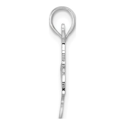 Sterling Silver Ballerina Pendant – view 3