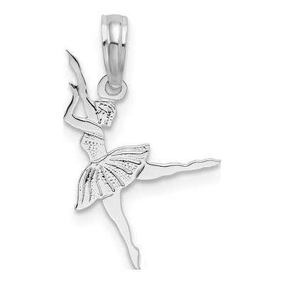 Sterling Silver Ballerina Pendant