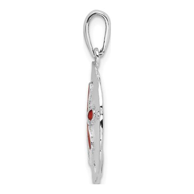 Sterling Silver Sand Dollar Pendant – view 3