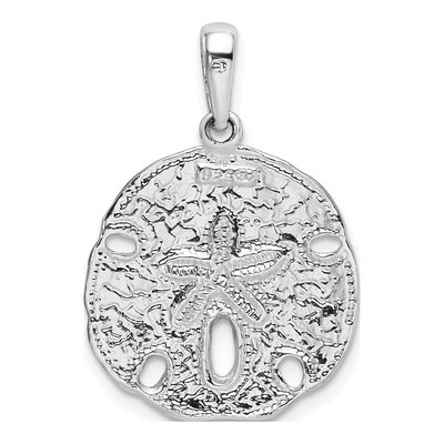 Sterling Silver Sand Dollar Pendant – view 5