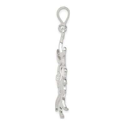 Sterling Silver Sun Pendant – view 3