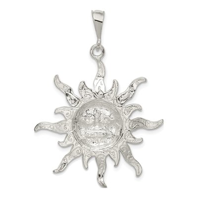 Sterling Silver Sun Pendant – view 5