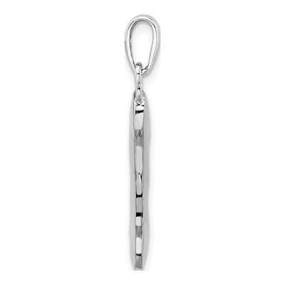 Sterling Silver 3D Enamel Dog Bone Pendant – view 3