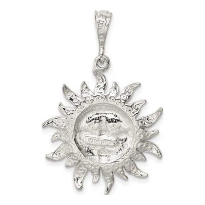 Sterling Silver Sun Pendant – view 5