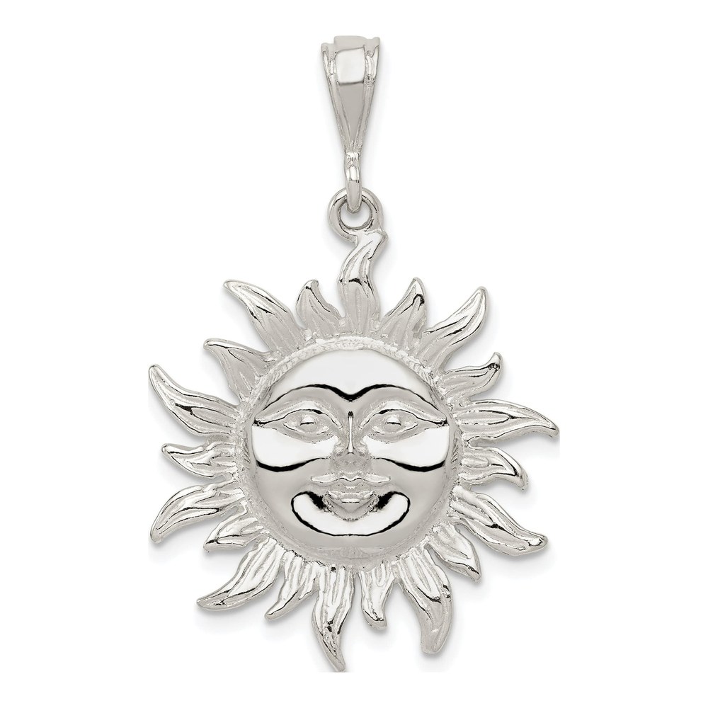 Sterling Silver Sun Pendant