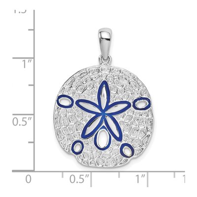Sterling Silver Sand Dollar Pendant – view 4
