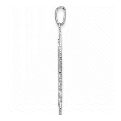 Sterling Silver Filigree Cross Pendant – view 3