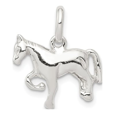 Sterling Silver Horse Pendant