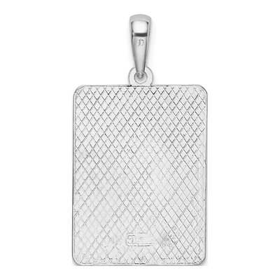 Sterling Silver Key West Mile Enamel Pendant – view 5