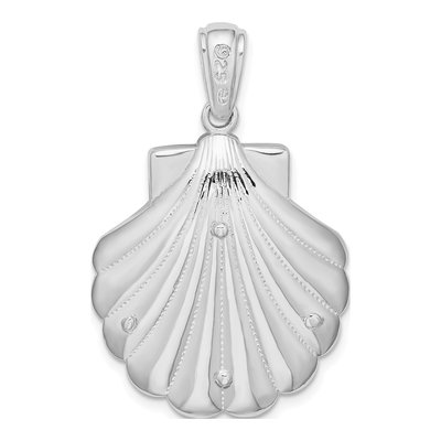 Sterling Silver Enameled Blue Shell Turtle Pendant – view 5