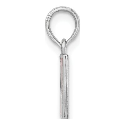 Sterling Silver Enameled Dive Flag Pendant – view 3