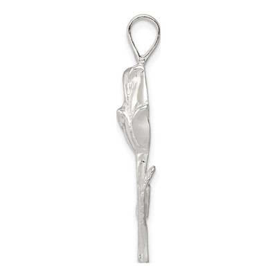 Sterling Silver Bud Pendant – view 3