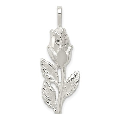 Sterling Silver Bud Pendant