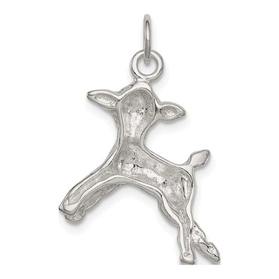 Sterling Silver Lamb Pendant – view 5