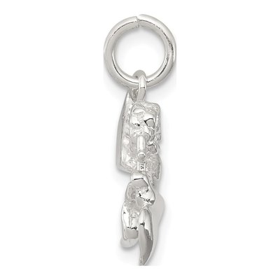 Sterling Silver Cupid Pendant – view 3