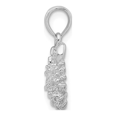 Sterling Silver Scorpio Zodiac Pendant – view 3