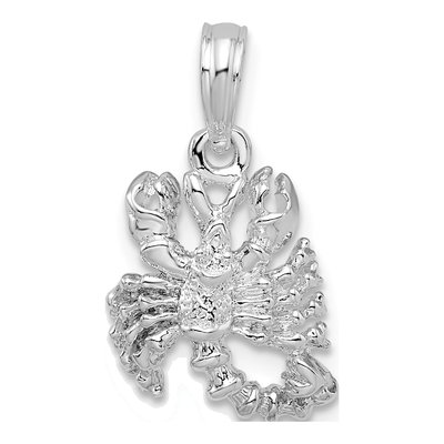 Sterling Silver Scorpio Zodiac Pendant