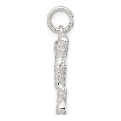 Sterling Silver Praying Angel Charm – view 3