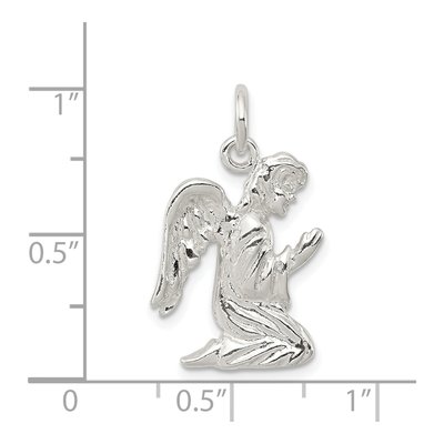 Sterling Silver Praying Angel Charm – view 4