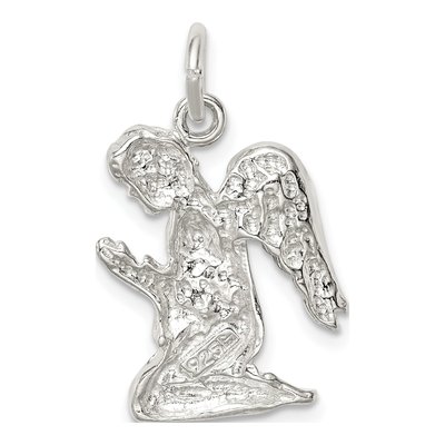 Sterling Silver Praying Angel Charm – view 5