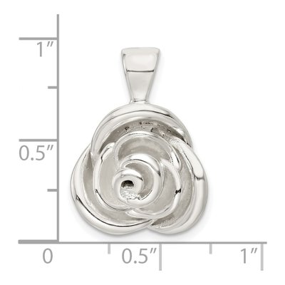 Sterling Silver Hollow Pendant – view 4