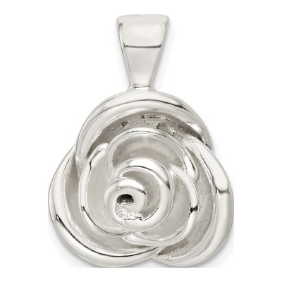 Sterling Silver Hollow Pendant