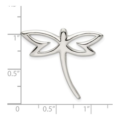 Sterling Silver Dragonfly Slide Pendant – view 4