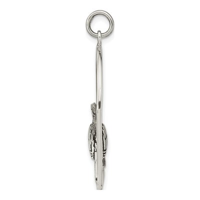 Sterling Silver Bird Cage Pendant – view 3