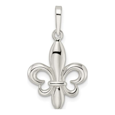 Sterling Silver Fleur de Lis Pendant