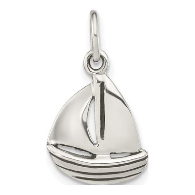 Sterling Silver Sailboat Pendant
