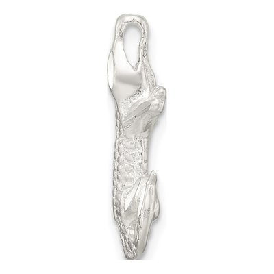Sterling Silver Alligator Charm – view 3