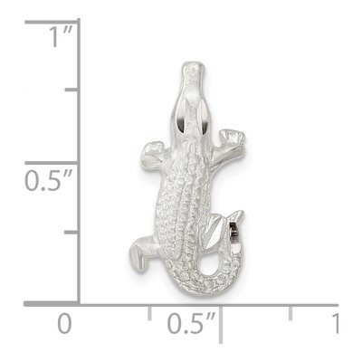 Sterling Silver Alligator Charm – view 4