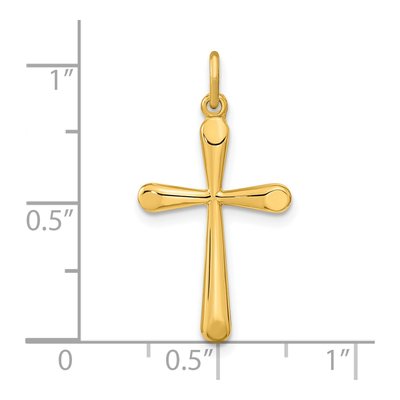 Gold-Plated Sterling Silver Cross Pendant – view 4