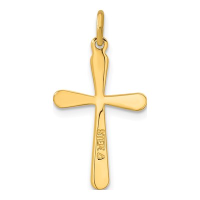 Gold-Plated Sterling Silver Cross Pendant – view 5