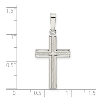Sterling Silver Latin Cross Pendant – view 4
