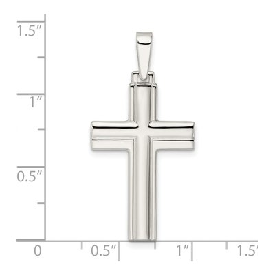 Sterling Silver Latin Cross Pendant – view 4