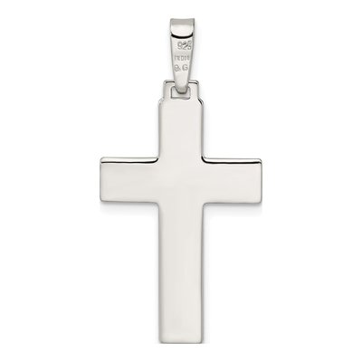 Sterling Silver Latin Cross Pendant – view 5