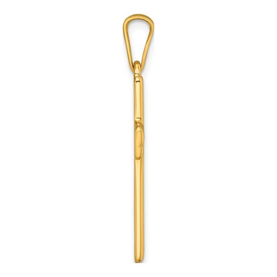 Gold-Plated Sterling Silver Cross Pendant – view 3