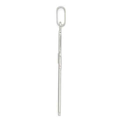 Sterling Silver Large Latin Cross Pendant – view 3