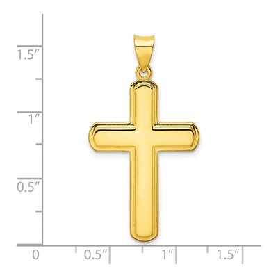 Gold-Plated Sterling Silver Cross Pendant – view 4