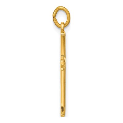 Gold-Plated Sterling Silver Cross Pendant – view 3