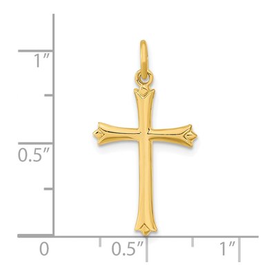 Gold-Plated Sterling Silver Cross Pendant – view 4