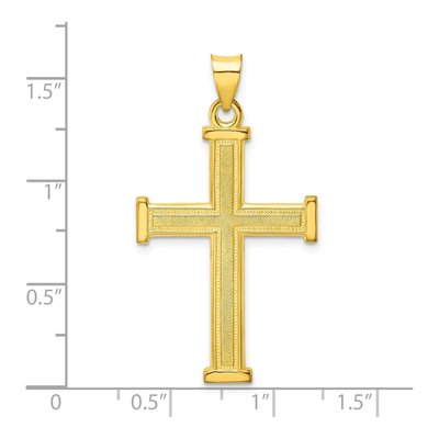 Gold-Plated Sterling Silver Cross Pendant – view 4